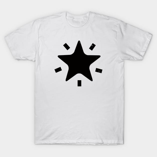 Happy Star T-Shirt by PsychicCat